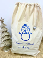 Personalised Christmas sacks