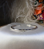 Ashes tiny heart bangle