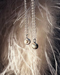 Pebble heart pendant
