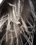 Pebble heart pendant