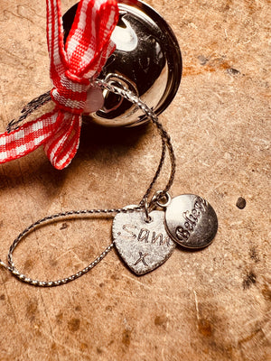 Personalised silver bell