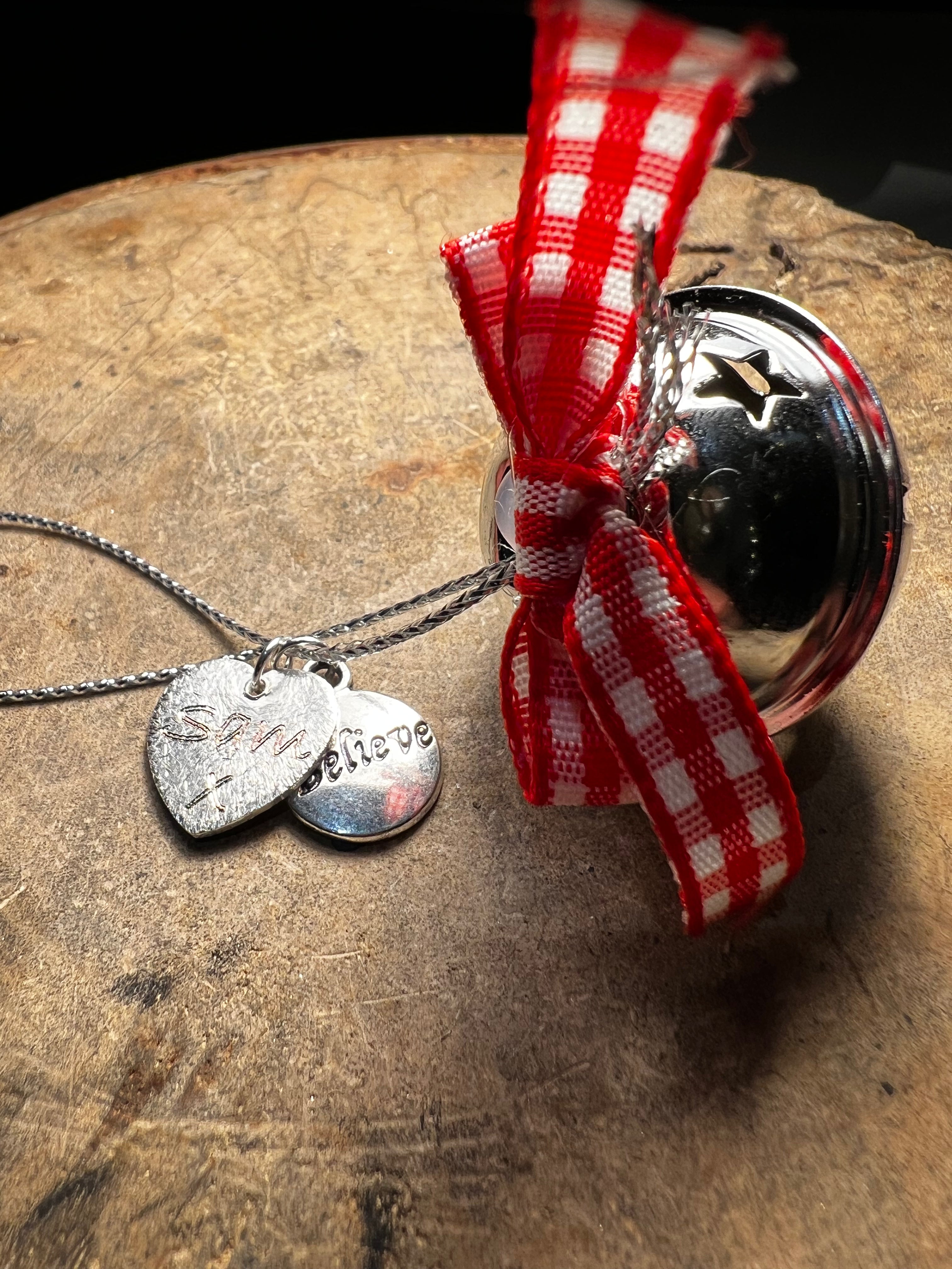 Personalised silver bell