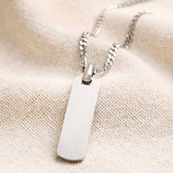 Mens photo dog tag necklace 2025