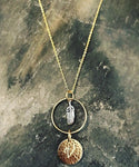 Feather pendant