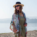 floral print scarf