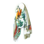 floral print scarf
