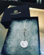 Silver Autumn pendant