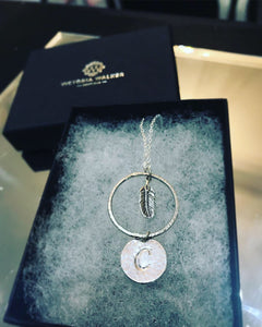 Silver Autumn pendant
