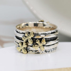 Bee Spinning ring