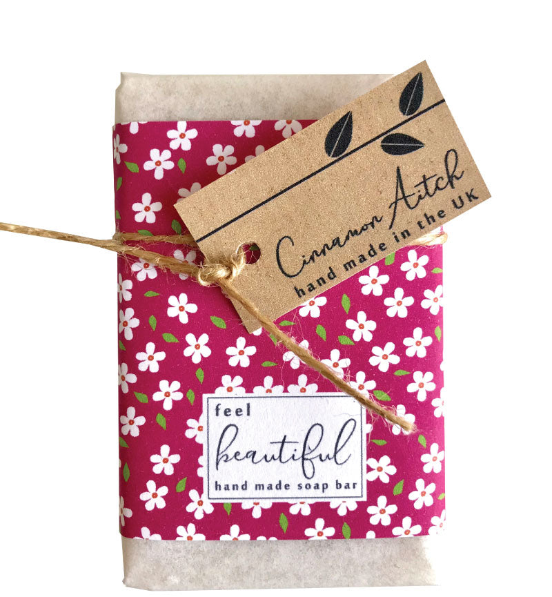 Cinnamon Aitch Soap bar- feel beautiful