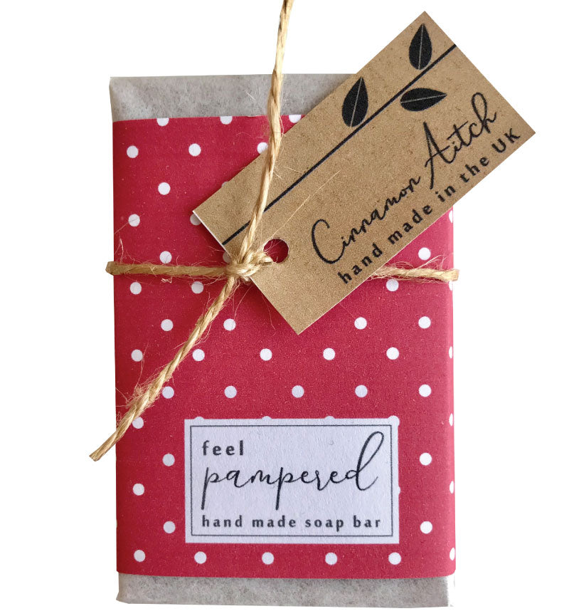 Cinnamon Aitch Soap bar- feel pampered