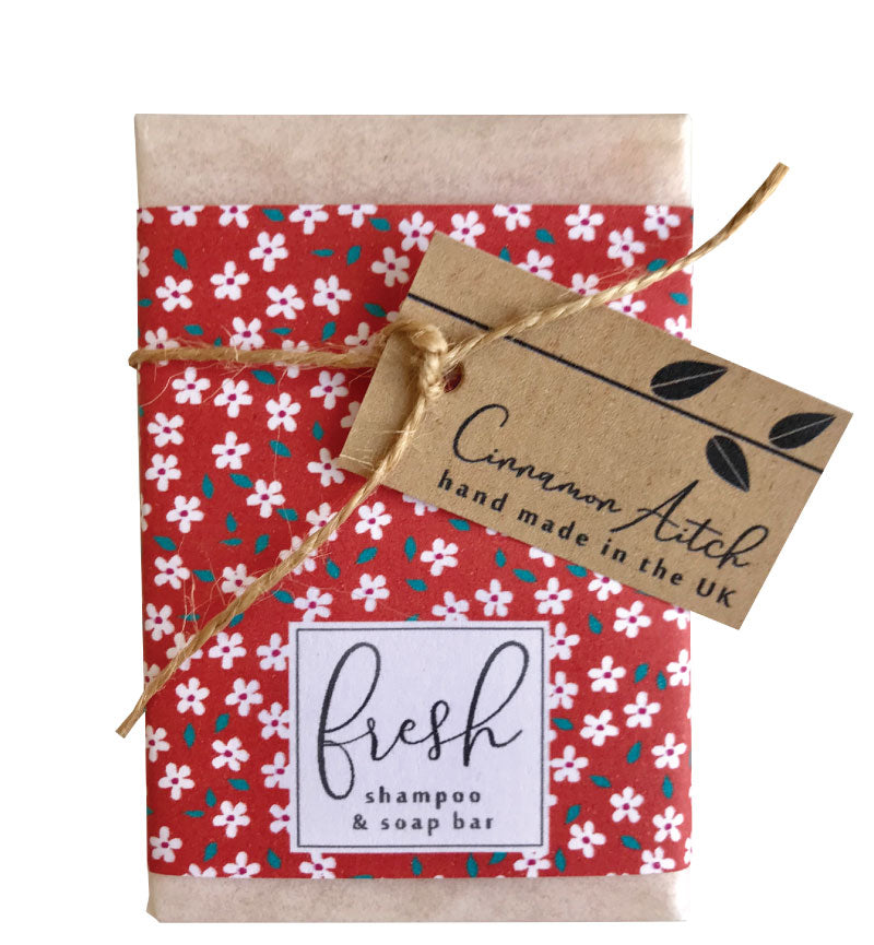 Cinnamon Aitch Shampoo soap bar- feel fresh