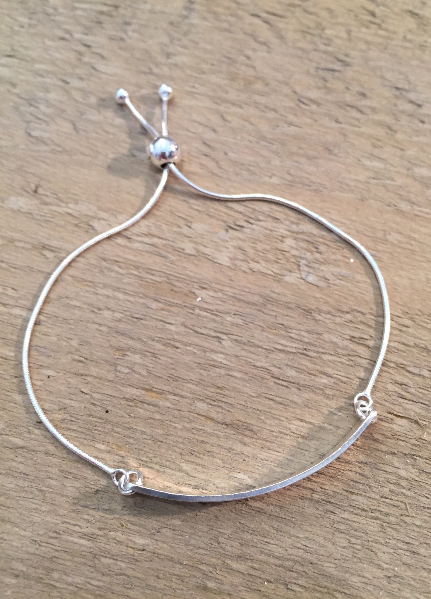 Sterling silver friendship bracelet