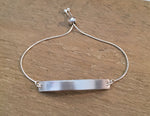 Sterling silver friendship bracelet