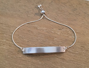 Sterling silver friendship bracelet