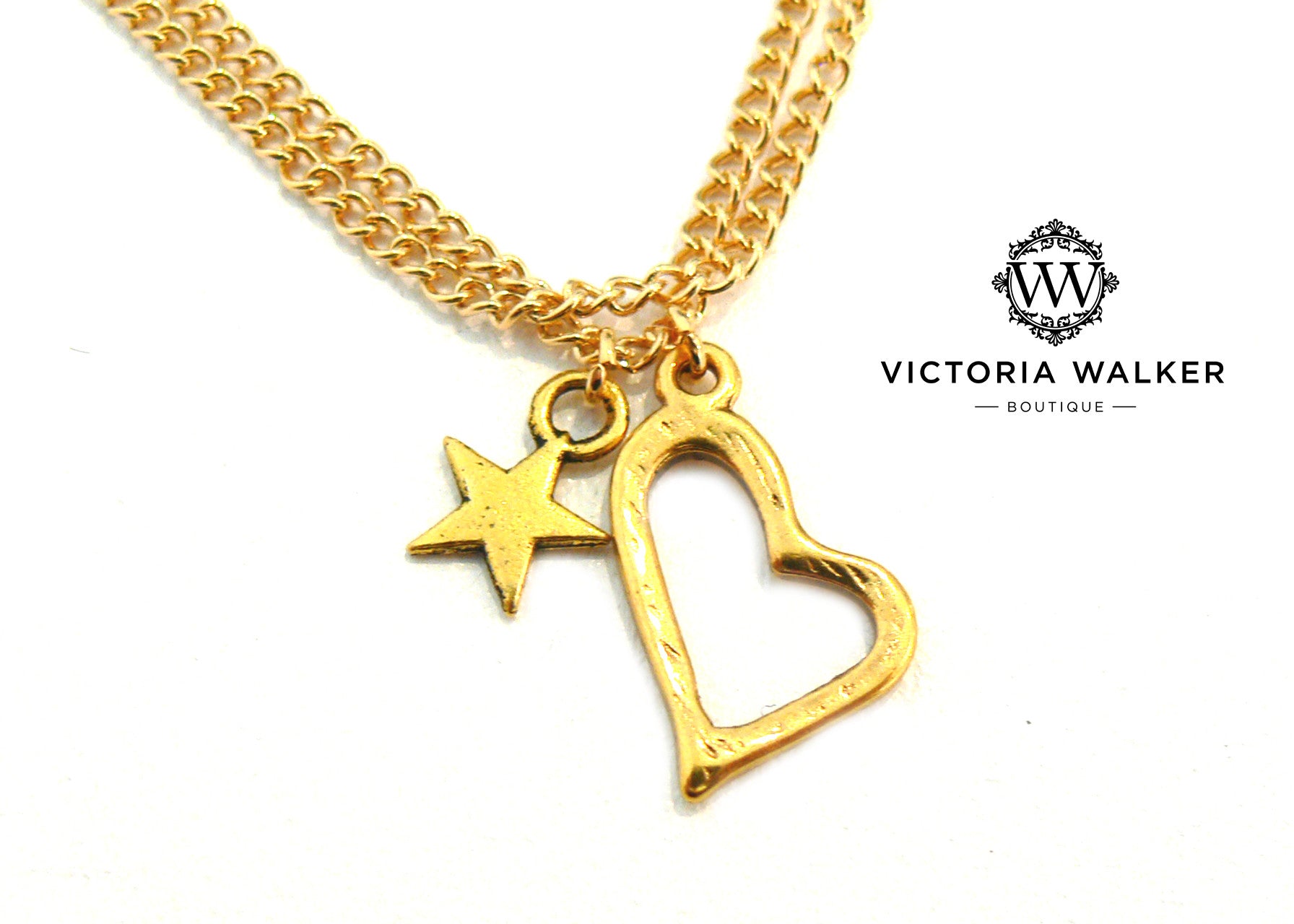 Heart & star Necklace