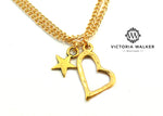Heart & star Necklace