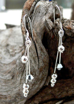 Triple drop ball Earrings