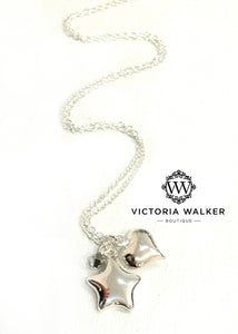 Stars & Hearts Necklace