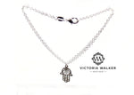 Sterling Silver Hamsa Bracelet
