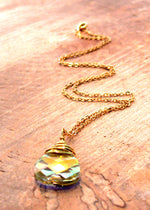 Crystal Wrapped Pendant