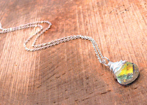 Crystal Wrapped Pendant