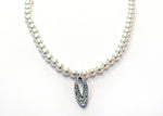 Pearl glamour drop necklace