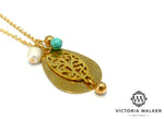 Teardrop Charm Pendant