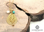 Teardrop Charm Pendant