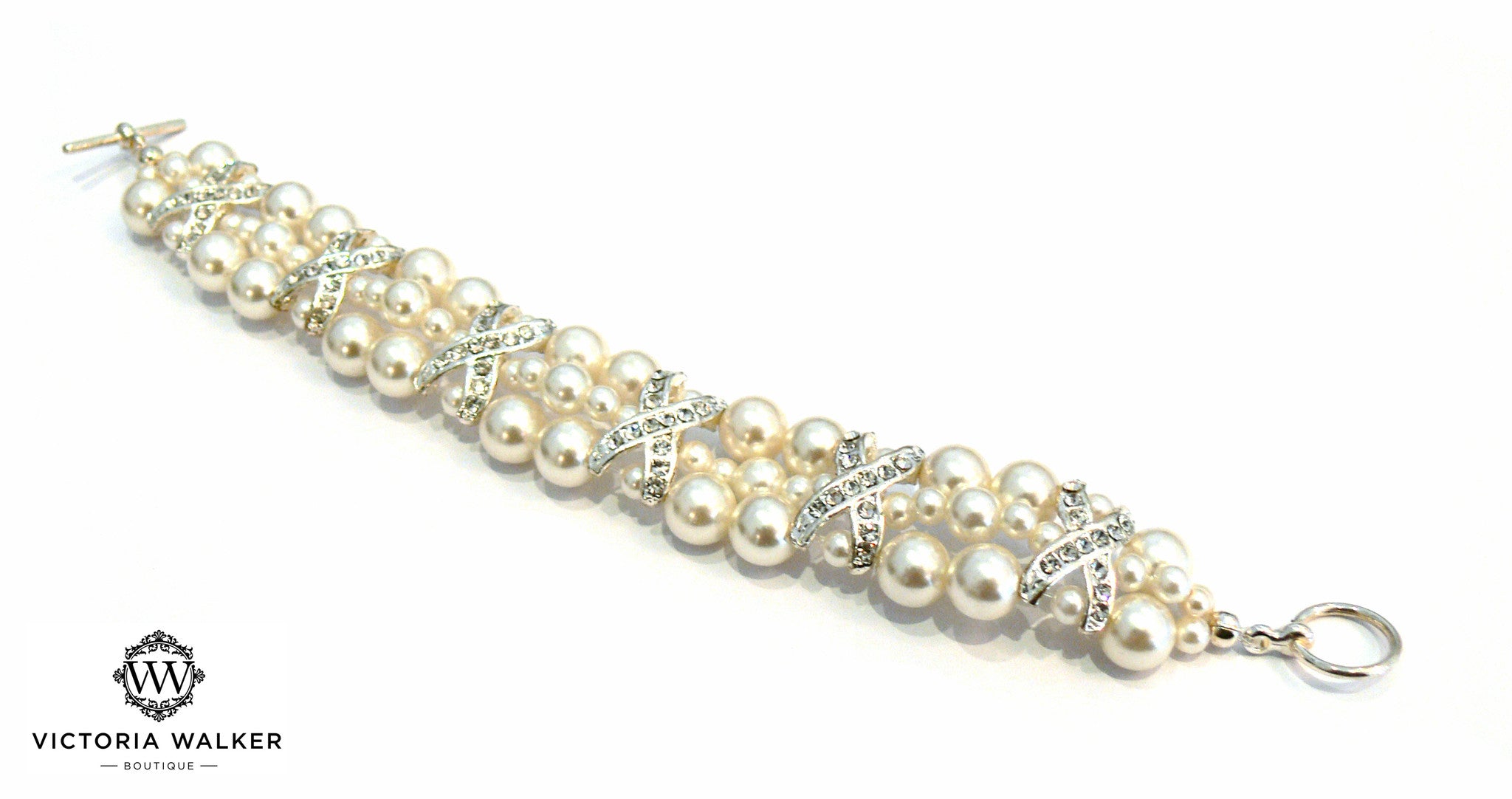 Ivory Pearl Adorned Bracelet