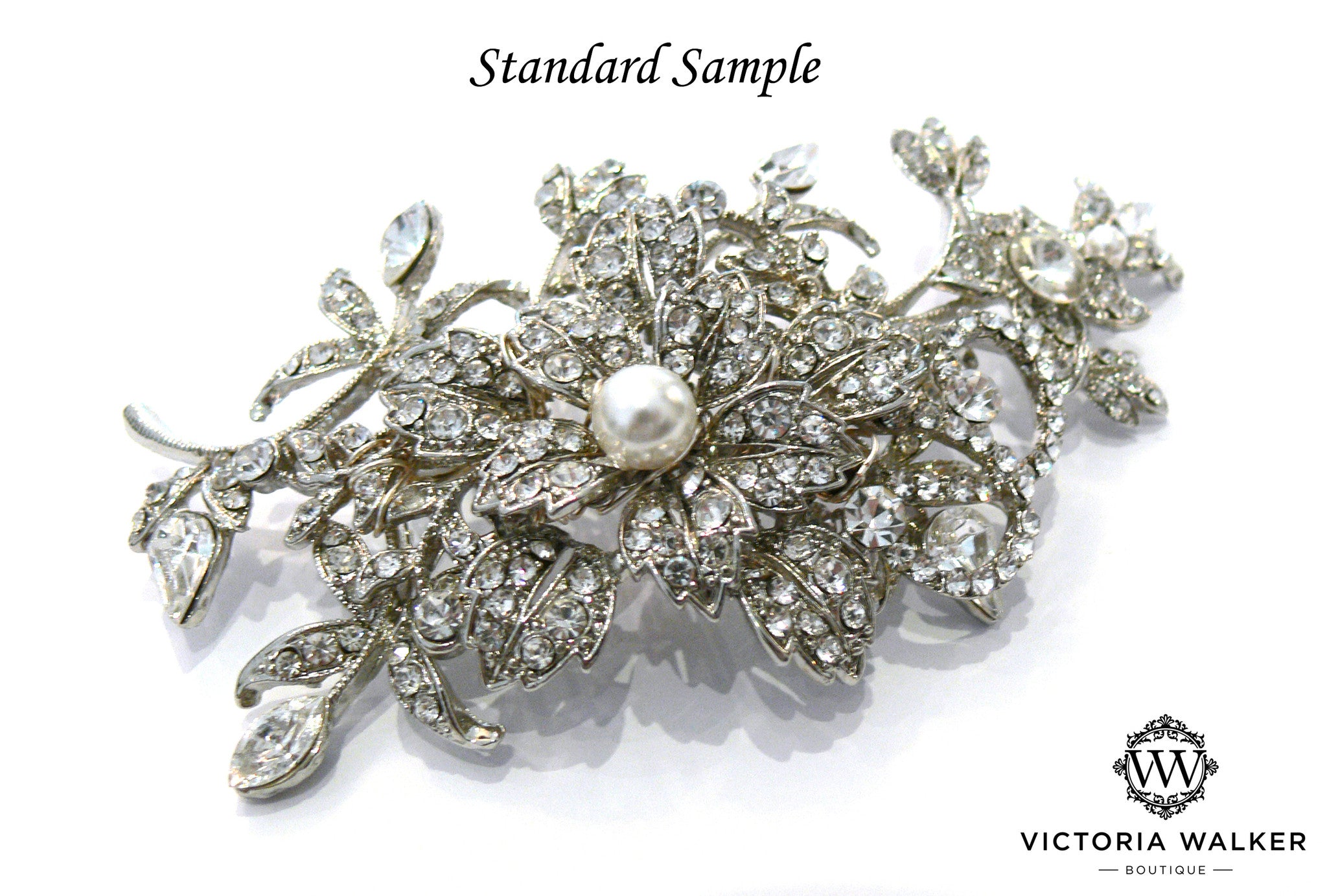 Glamour Rose Pearl Comb