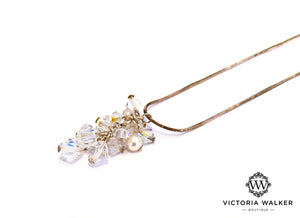 Cluster Drop Necklace