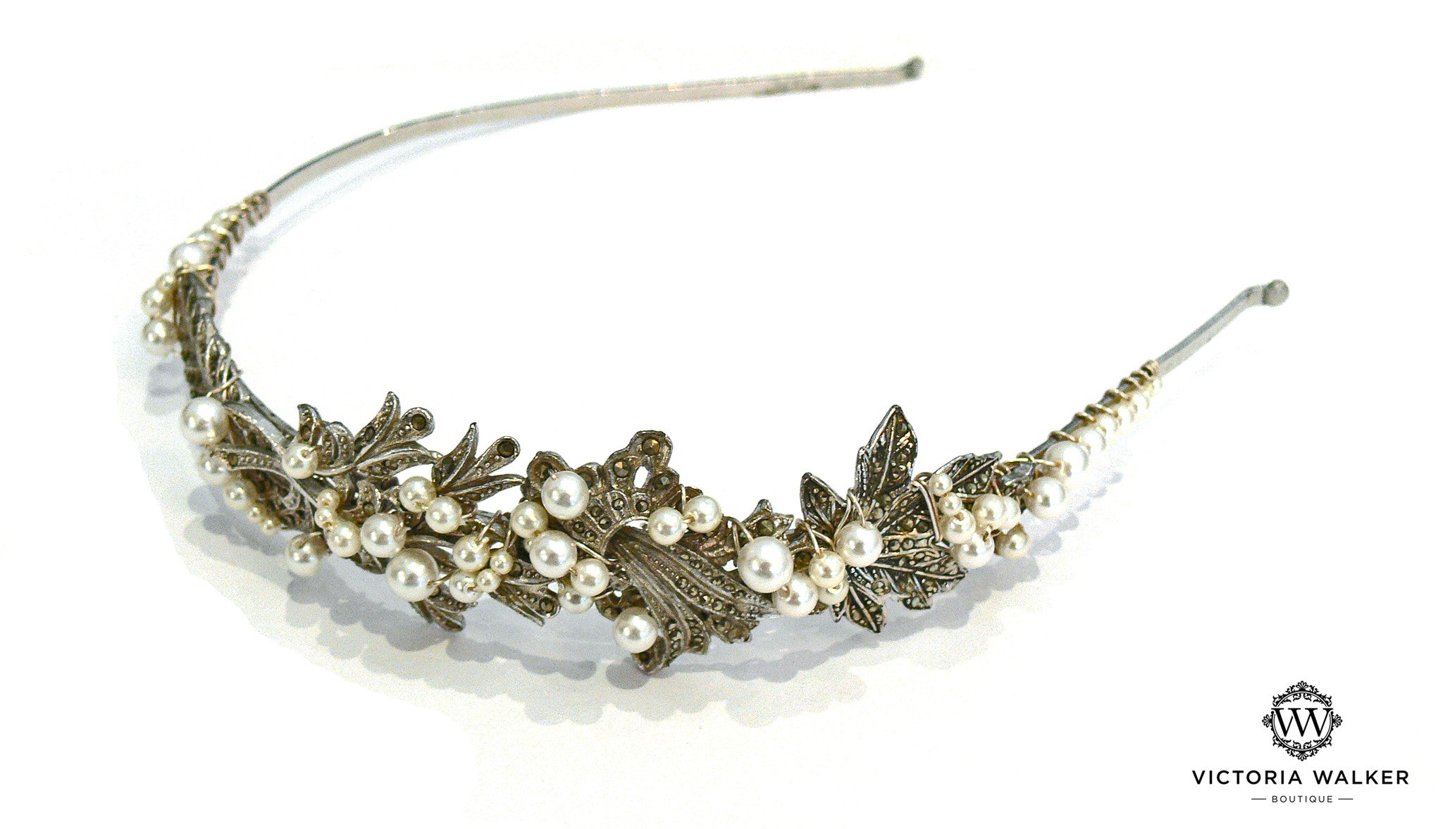 Vintage Marcasite Tiara