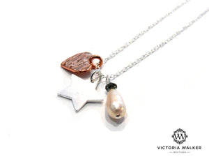 Silver Charms Necklace