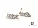 Triple Marquise Studs