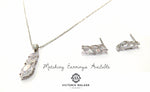 Triple Marquise Drop Necklace