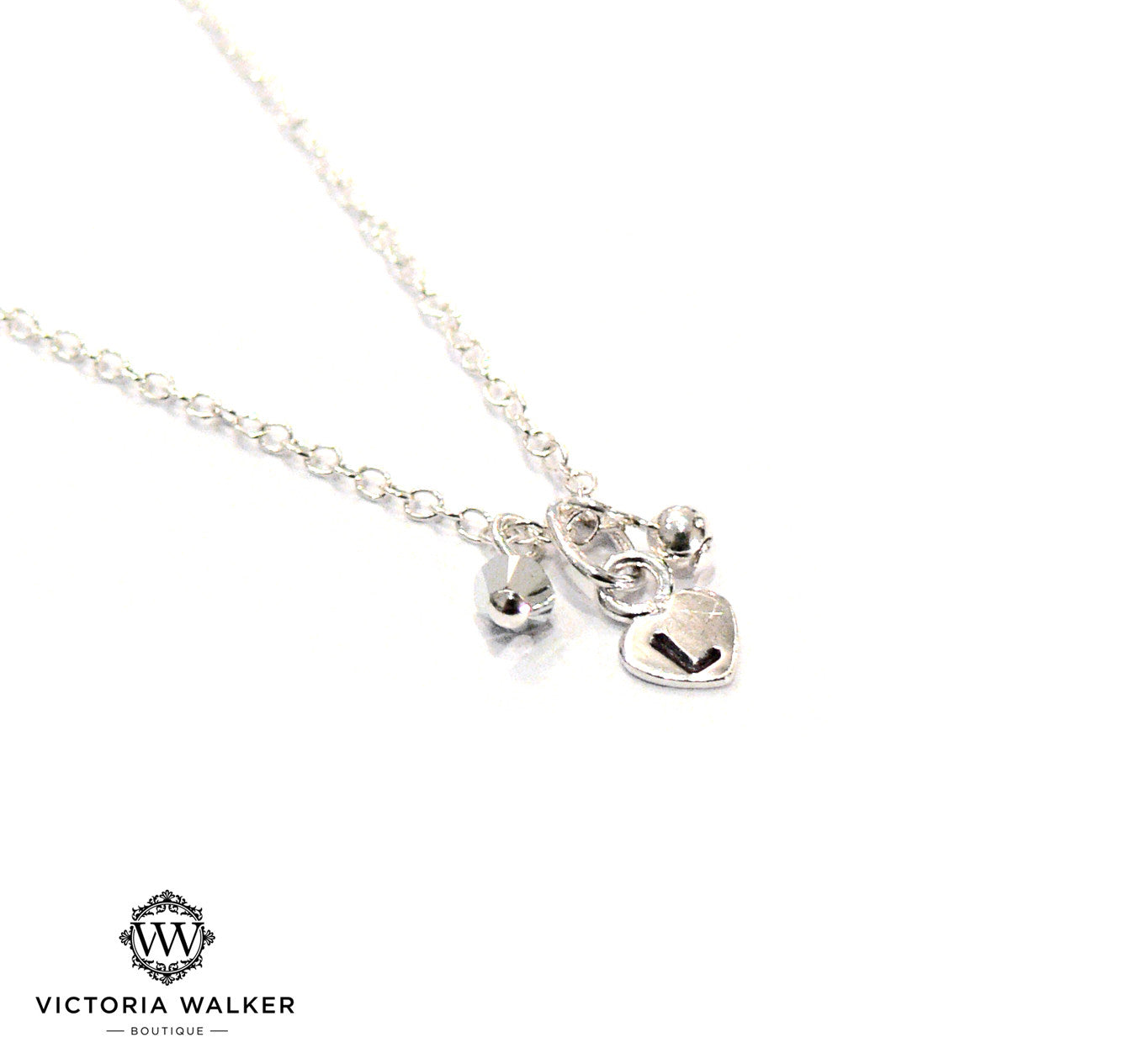 Bespoke Silver Heart Necklace