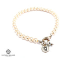 Pearl Heart Bracelet