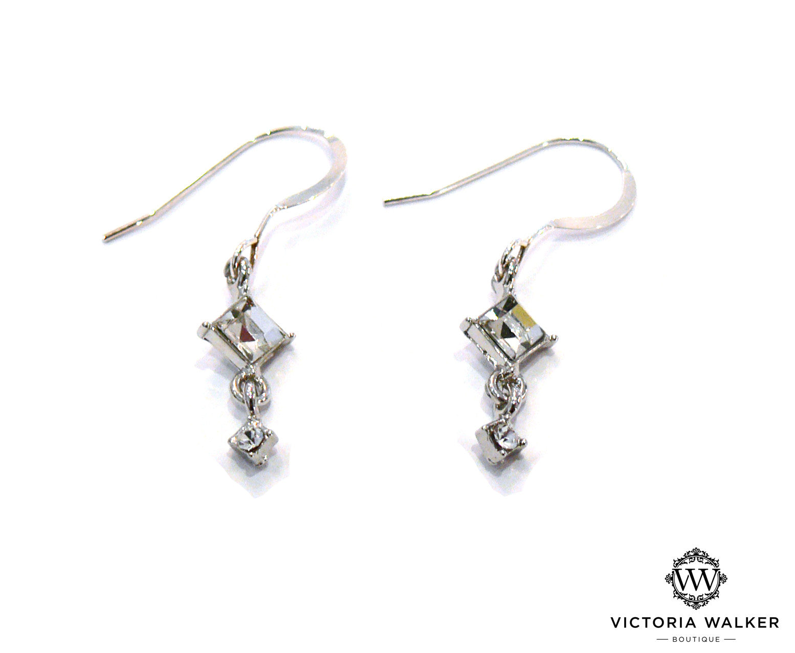 Diamond Deco Earrings