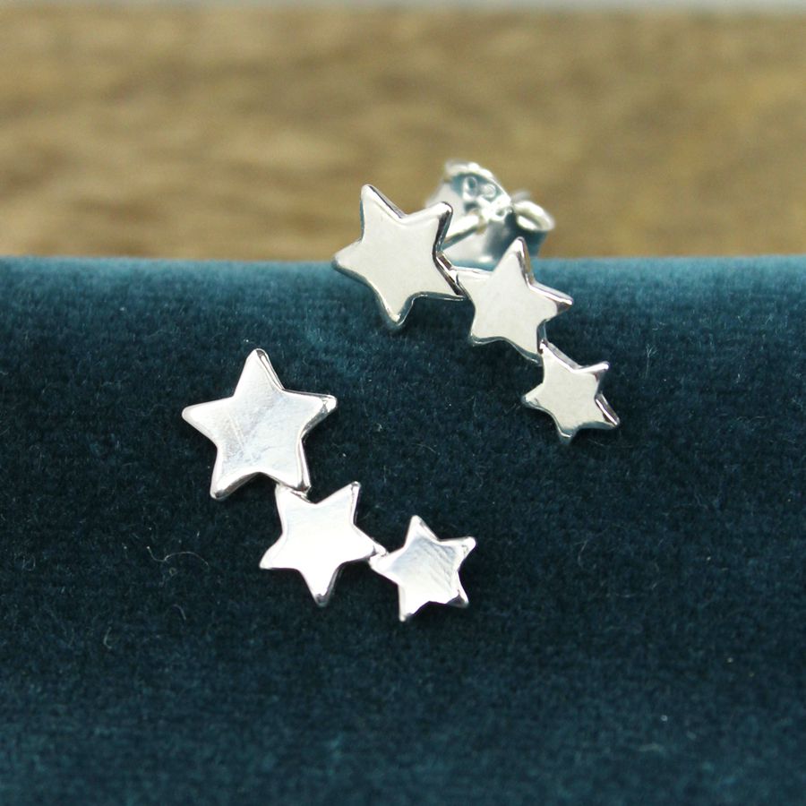 Shooting star earrings