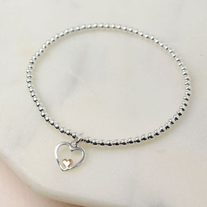 Open Heart Bracelet