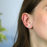 Sunburst earrings