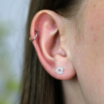 Sunburst earrings