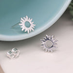 Sunburst earrings