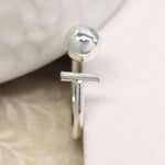Bar & Ball Ring