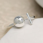 Bar & Ball Ring