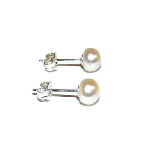 Ivory Button studs