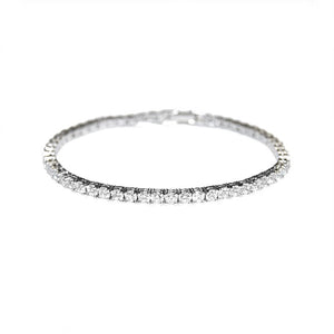 Crystal tennis bracelet