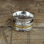 Two Tone Spinning Ring