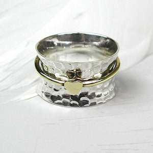 Heart Spinning Ring